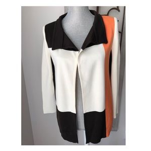 Vintage St. John open knit blazer